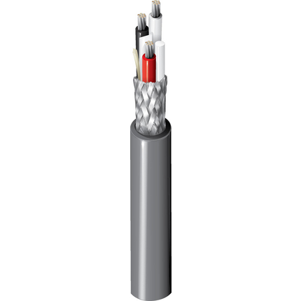 30 AWG, Multi-conductor Electronic Cable, 3 Conductor, Unshielded, GrayClassics Low-Temp