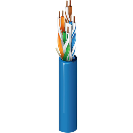 Cat 6 Networking Cable, 300V, Solid, Pairs