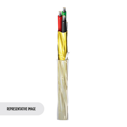 16 AWG, Multi-conductor Electronic Cable, 2 Conductor, Unshielded, ClearClassics High-Temp