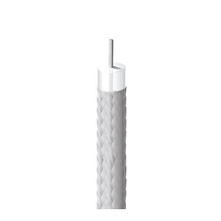 RG405/U Coaxial Cable, 24 AWG, Shielded, Silver, 1671A