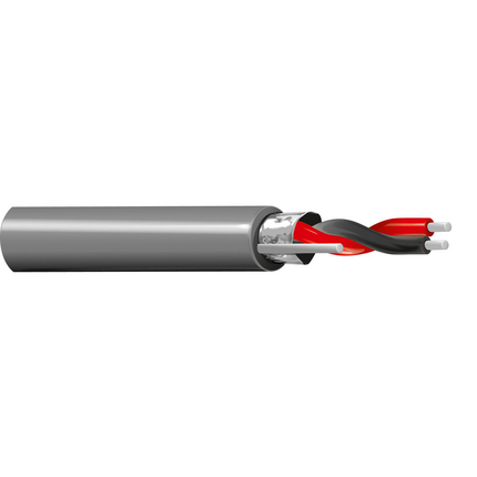 22 AWG, Multi-conductor Electronic Cable, 2 Conductor, Black8450