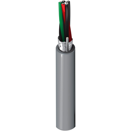 24 AWG, Multi-pair Electronic Cable, 6 Conductor, Unshielded, Gray88103