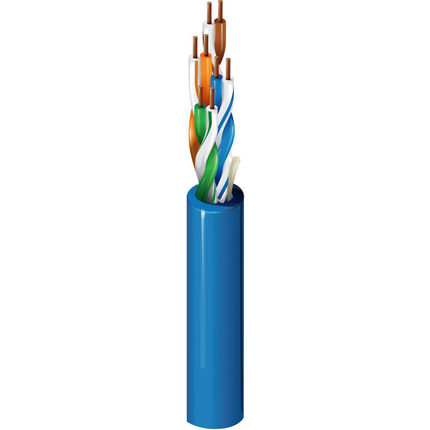 Cat 5e Networking Cable, 300V, Solid, Pairs
