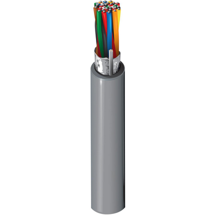 24 AWG, Multi-pair Electronic Cable, 30 Conductor, Unshielded, Gray