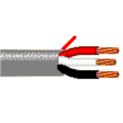 22 3C 7BC 75C 300V PVC CMR GRAY