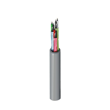 18 AWG, Multi-pair Electronic Cable, 6 Conductor, Aluminum foil/polyester tape, Gray9773