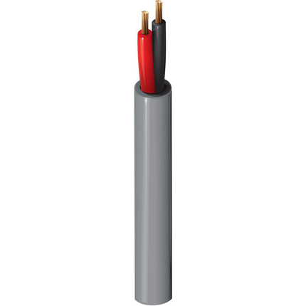 18 AWG, Multi-conductor Electronic Cable, 2 Conductor, Unshielded, Gray5300UG