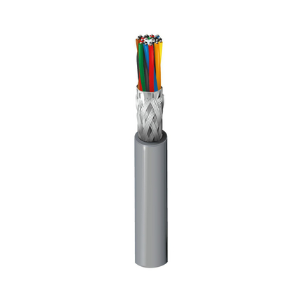 22 AWG, Multi-pair Electronic Cable, 20 Conductor, Unshielded, Gray8310