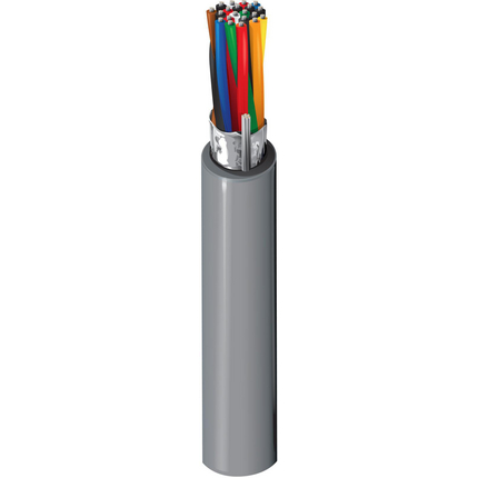 24 AWG, Multi-pair Electronic Cable, 20 Conductor, Unshielded, Gray9510