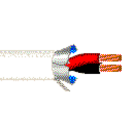 18 AWG, Multi-conductor Electronic Cable, 2 Conductor, Natural6300FC