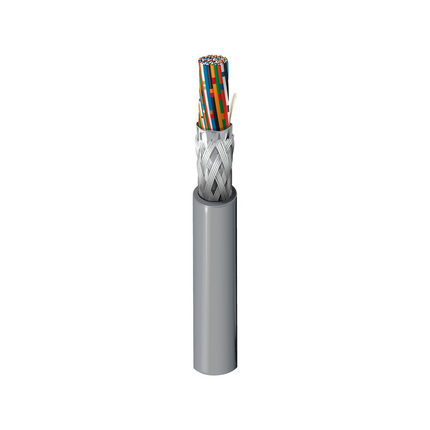 22 AWG, Multi-conductor Electronic Cable, 50 Conductor, Unshielded, Gray9950
