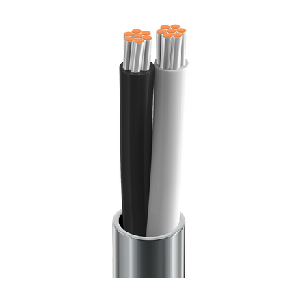 18 AWG, Multi-conductor Electronic Cable, 2 Conductor, Unshielded, GrayClassics Low-Temp