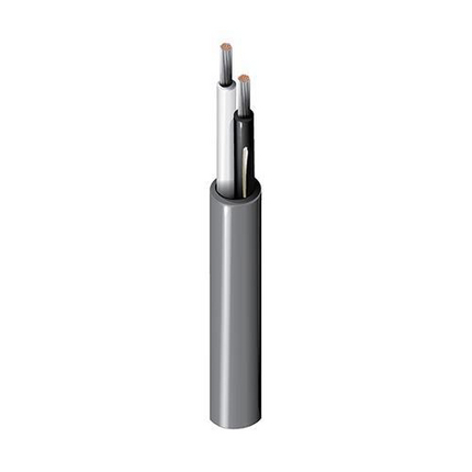 16 AWG, Multi-conductor Electronic Cable, 2 Conductor, Unshielded, GrayClassics Low-Temp