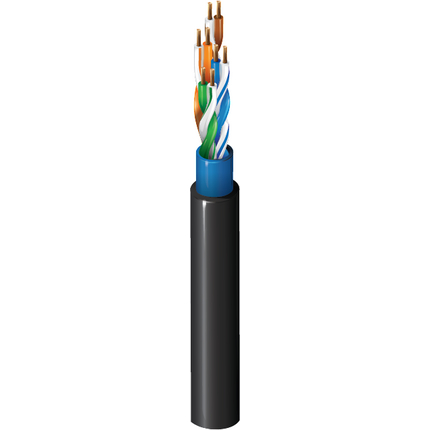 Cat 5e Networking Cable, 300V, Stranded, Conductors and pairs