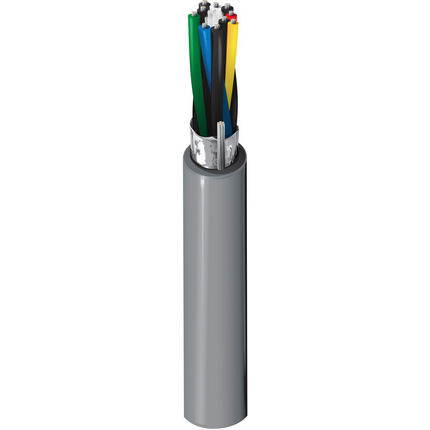 24 AWG, Multi-pair Electronic Cable, 10 Conductor, Unshielded, Natural82505
