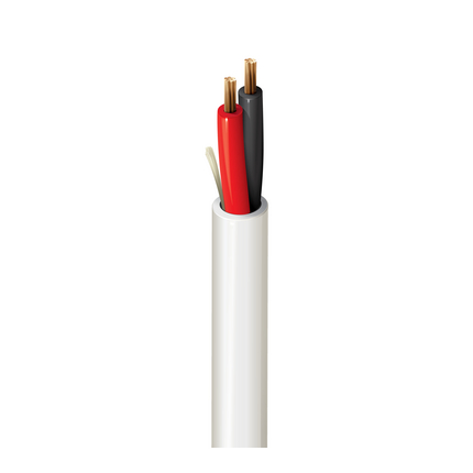18 AWG, Multi-conductor Electronic Cable, 2 Conductor, Black6300UE