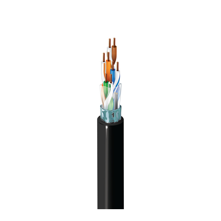 Cat 5e Networking Cable, 300V, Solid, Pairs