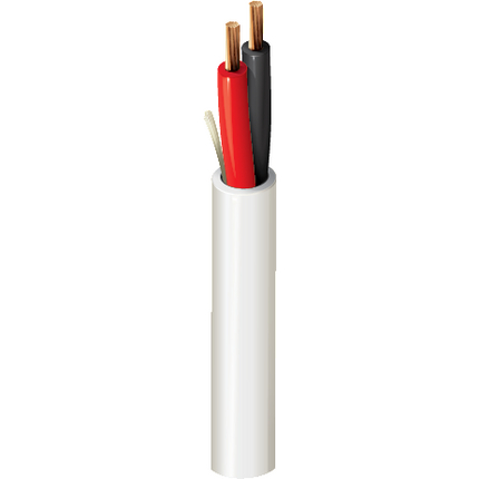 16 AWG Multi-Conductor Speaker Wire, 2 Conductor, Unshielded, Black, 6200UE