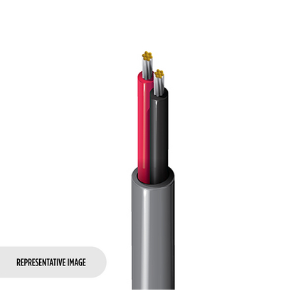 24 AWG, Multi-conductor Electronic Cable, 2 Conductor, Black9452