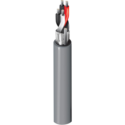 24 AWG, Multi-pair Electronic Cable, 4 Conductor, Unshielded, Natural82502