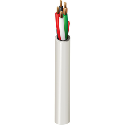 20 AWG, Multi-conductor Electronic Cable, 5 Conductor, Unshielded, Natural