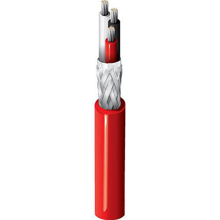 12 AWG, Multi-conductor Electronic Cable, 2 Conductor, Unshielded, RedClassics High-Temp
