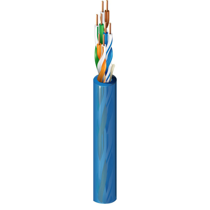 Cat 5e Networking Cable, 300V, Solid, Pairs