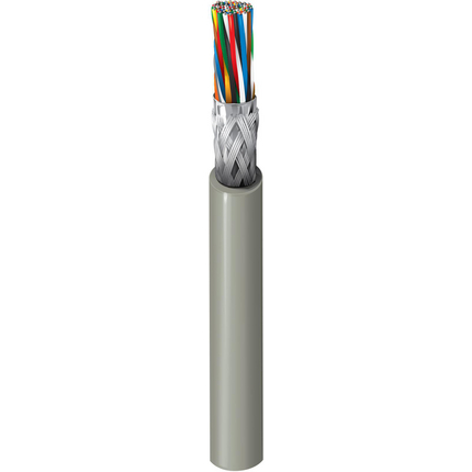24 AWG, Multi-pair Electronic Cable, 50 Conductor, Unshielded, Gray8355