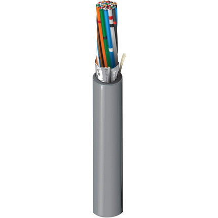 24 AWG, Multi-conductor Electronic Cable, 20 Conductor, Unshielded, Gray9542