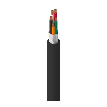 SOOW Portable Cord, 16 AWG, 65 Strand, 5C, CPE, Black