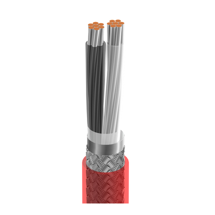20 AWG, Multi-conductor Electronic Cable, 2 Conductor, Unshielded, Red83602