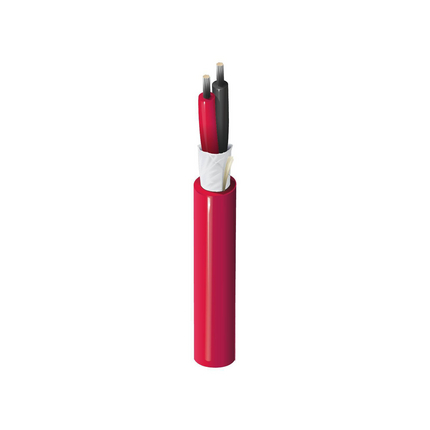 14 AWG Multi-Conductor Electronic Cable, 2 Conductor, Unshielded, Red, 5140U1