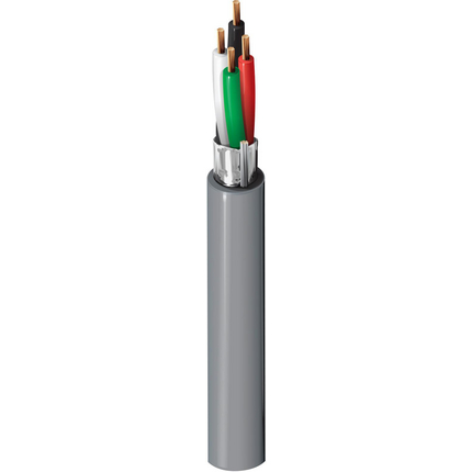 22 AWG, Multi-conductor Electronic Cable, 4 Conductor, Unshielded, Gray5502FE