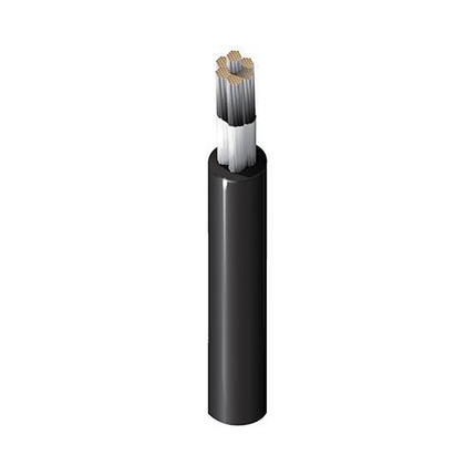 4/0 AWG, UL 3499 Lead Wire, 805 Strand, 150C, 7.5kV, Tinned copper, EPDM, Black, 37540