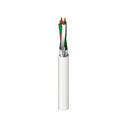 16 AWG, Multi-conductor Electronic Cable, 4 Conductor, Unshielded, Natural