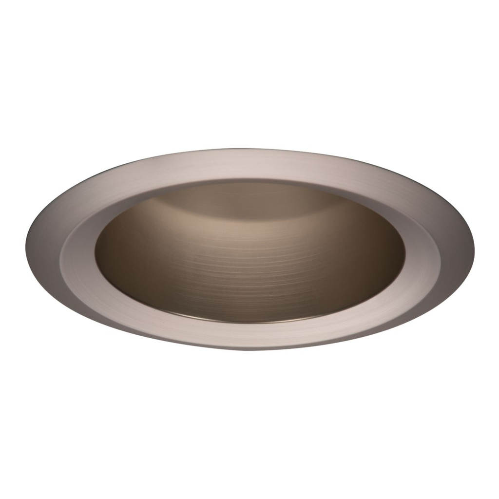 Product image for Halo 6120SN 6" Full Cone Satin Nickel Reflector, Satin Nickel Self-Flange
