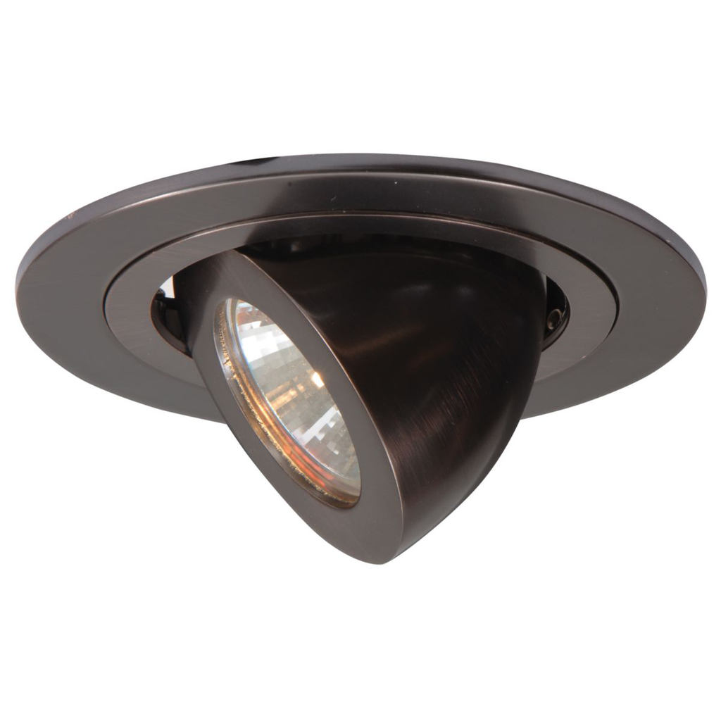 Product image for Halo 1496TBZ 4" Trim Retractable Elbow Tuscan Bronze, MR16