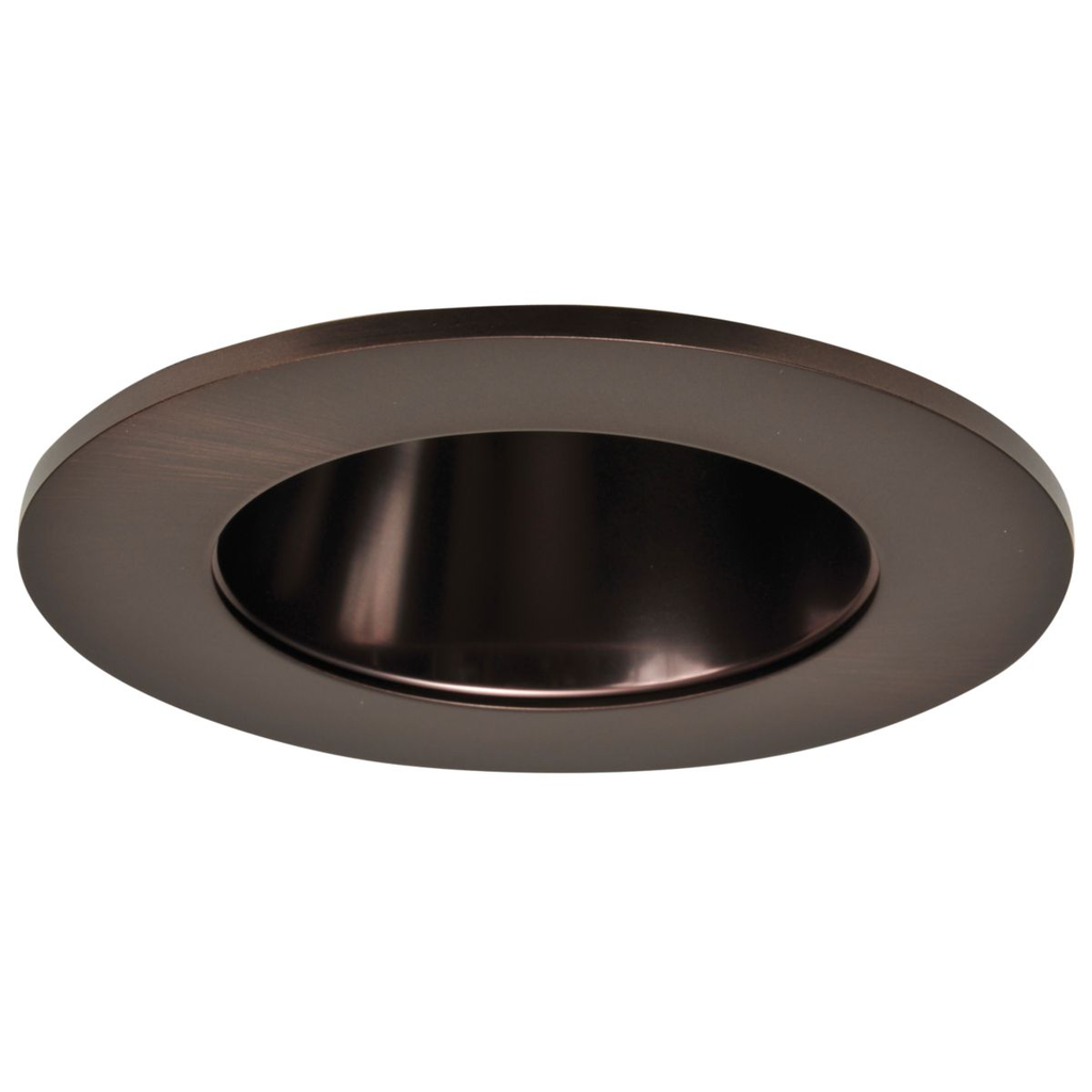 Product image for Halo TL410TBZ 4" LED Trim, Frost Dome Polymer Lens, Tuscan Bronze Reflector and Ring, Shower Rated