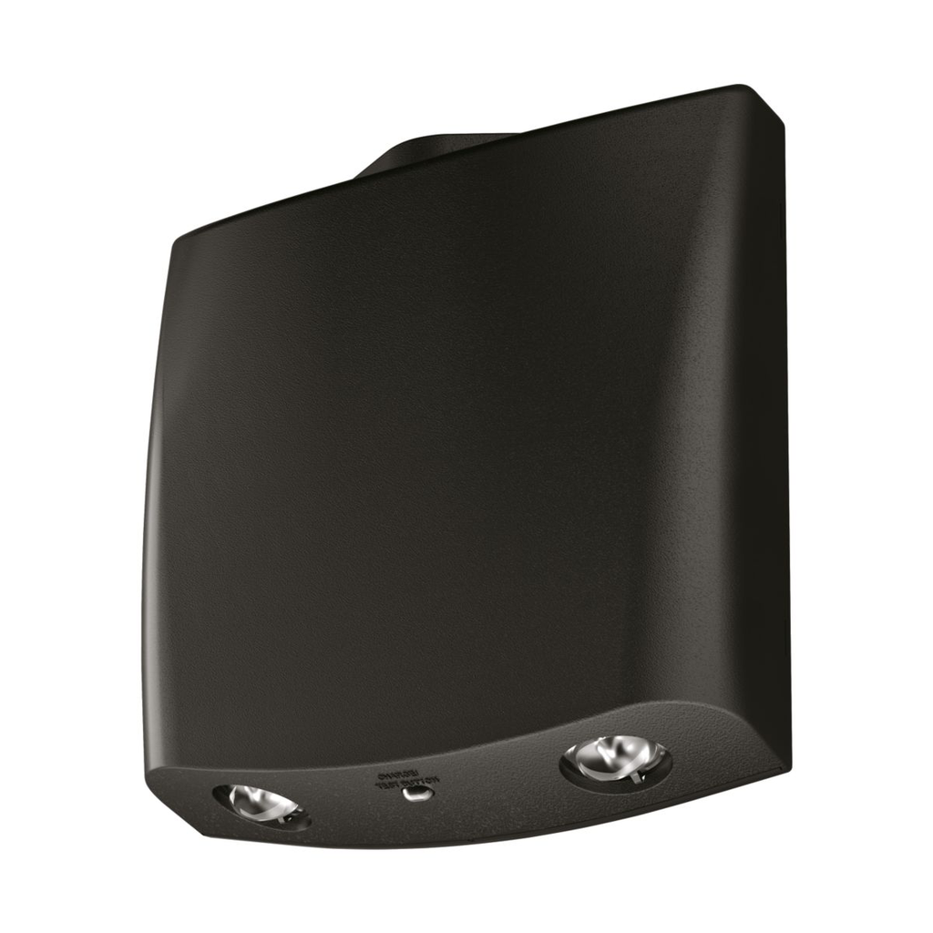 Product image for Metalux SELW25BK LED outdoor emergency light - 25 feet of coverage - black