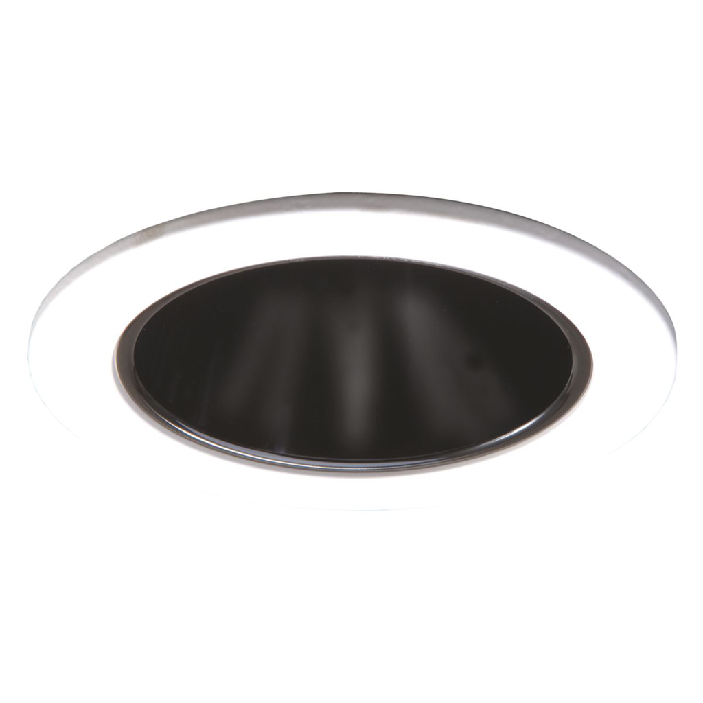 Product image for Halo 999MB 4" Trim Reflector Cone White Trim with Black Reflector