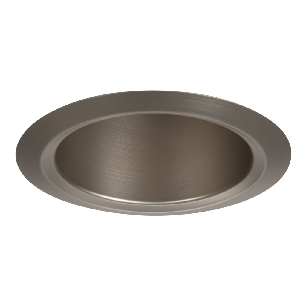 Product image for Halo 5120SN 5" Full Cone Satin Nickel Reflector, Satin Nickel Self-Flange