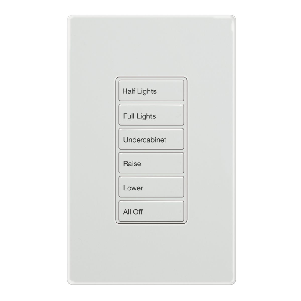 Product image for Metalux RC-2TLB-OS4-W Wallstation, 2 Large Buttons, White
