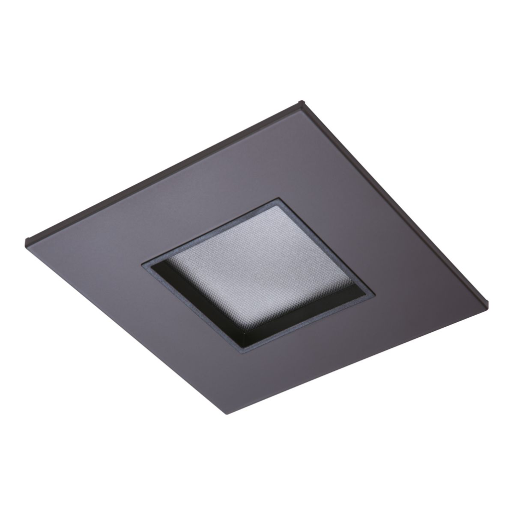Product image for Halo TL44S2GGBBB 2" square lens pinhole ML4 trim, german bronze flange, black lens frame