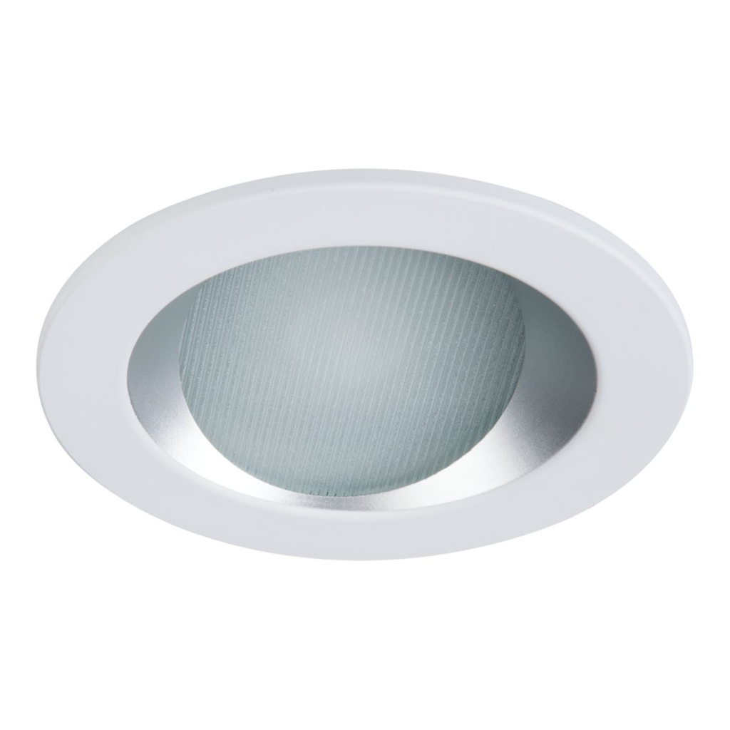 Product image for Halo 1442HWF 4 " Angle Cut Conical Reflector, Lens Wall Wash, Haze & White Flange