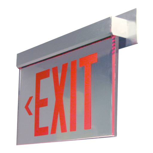 Product image for Metalux ESH71 Recessed Housing - ES Exit Sign