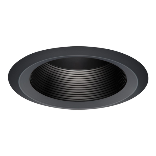 Halo 6125BKBB 6" Full Cone Black Baffle, Black Self-Flange Ring Product image for Halo 6125BKBB 6" Full Cone Black Baffle, Black Self-Flange Ring
