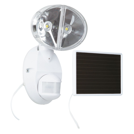 Product image for Halo Outdoor MSLED180W 180 Degree Led Motion-activated Solar Floodlight, White