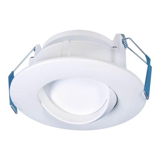 Halo RA4069S1EWHDMR RA 4 in. LED Adjustable Gimbal with Selectable CCT (2700K-5000K), White direct Mount Product image for Halo RA4069S1EWHDMR RA 4 in. LED Adjustable Gimbal with Selectable CCT (2700K-5000K), White direct Mount
