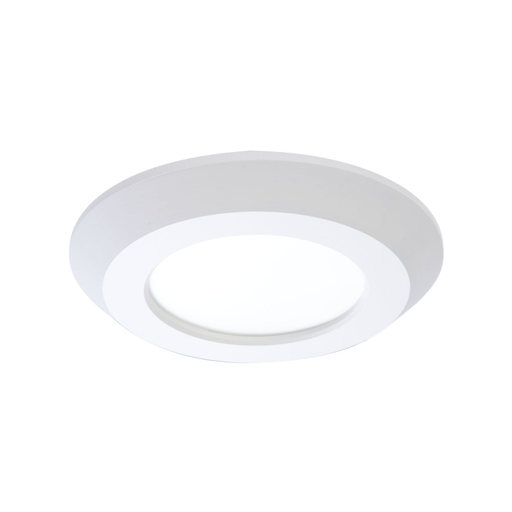 SLDSL4069S1EMWR - Halo Recessed SLDSL4069S1EMWR 4" Surface LED Downlight, 120V, 600 Lumens, 90 CRI, Field Selectable 2700K, 3000K, 3500K, 4000K, 5000K, Matte White