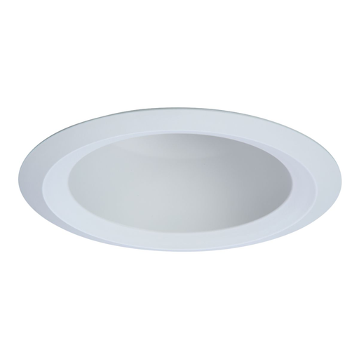Product image for Halo 6146WH 6" White Reflector, Open Wet Location Showerlight, Self-Flange Ring